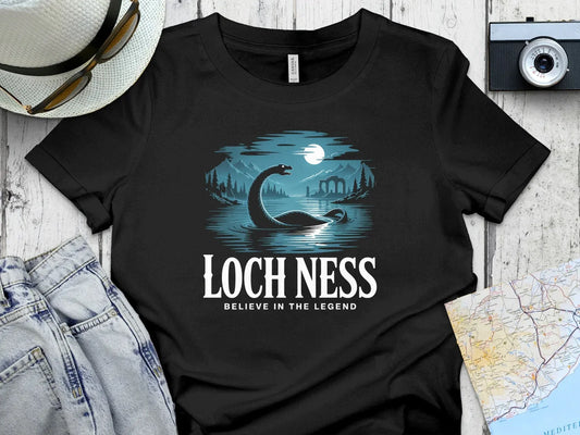 Loch Ness Believe in the Legend T-shirt product type