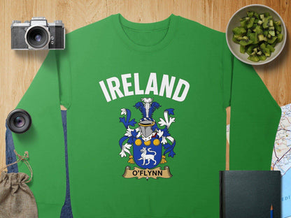Irish O'Flynn Family Crest Ireland Long Sleeve Product