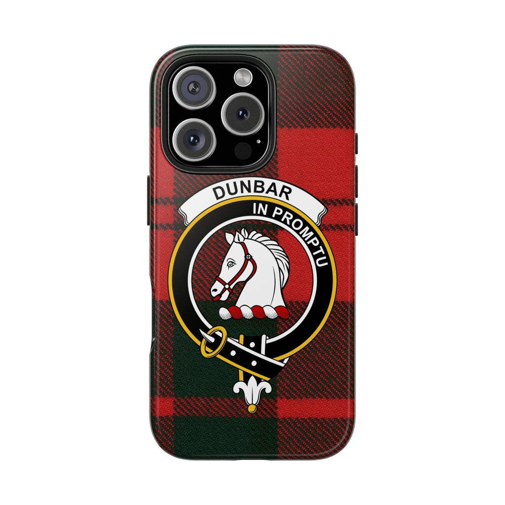 Dunbar Clan Scottish Tartan Cell Phone Case - Celtic Ancestry Gifts