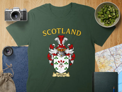 Scotland Littlejohn Family Crest T-shirt product