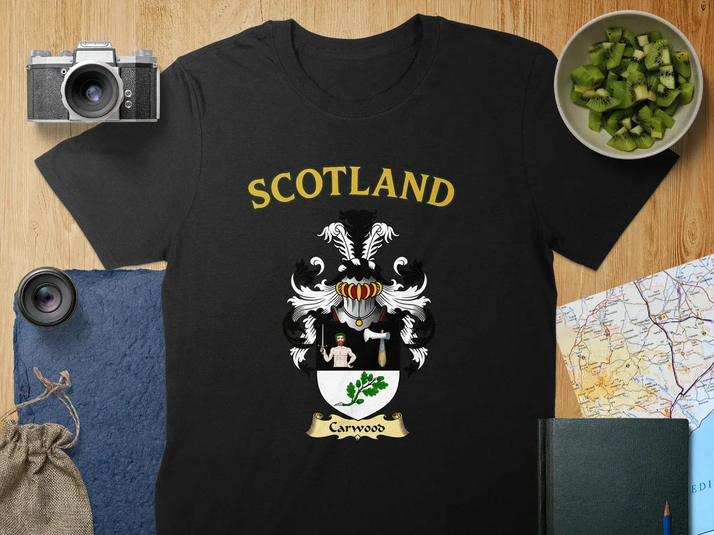 Scotland Carnwood Crest Graphic T-Shirt product type