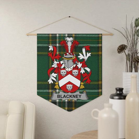 Luxury Blackney Family Crest Wall Tapestry Home Decor product