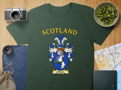 Scotland Clan Family Crest Comfortable T-shirt product