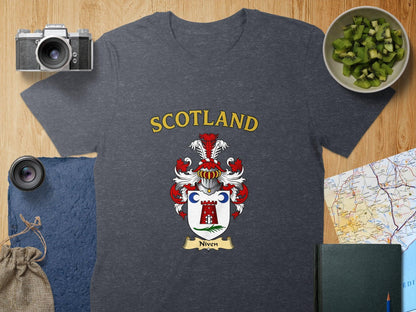 Scotland Niven Crest Graphic Tee Shirt product type