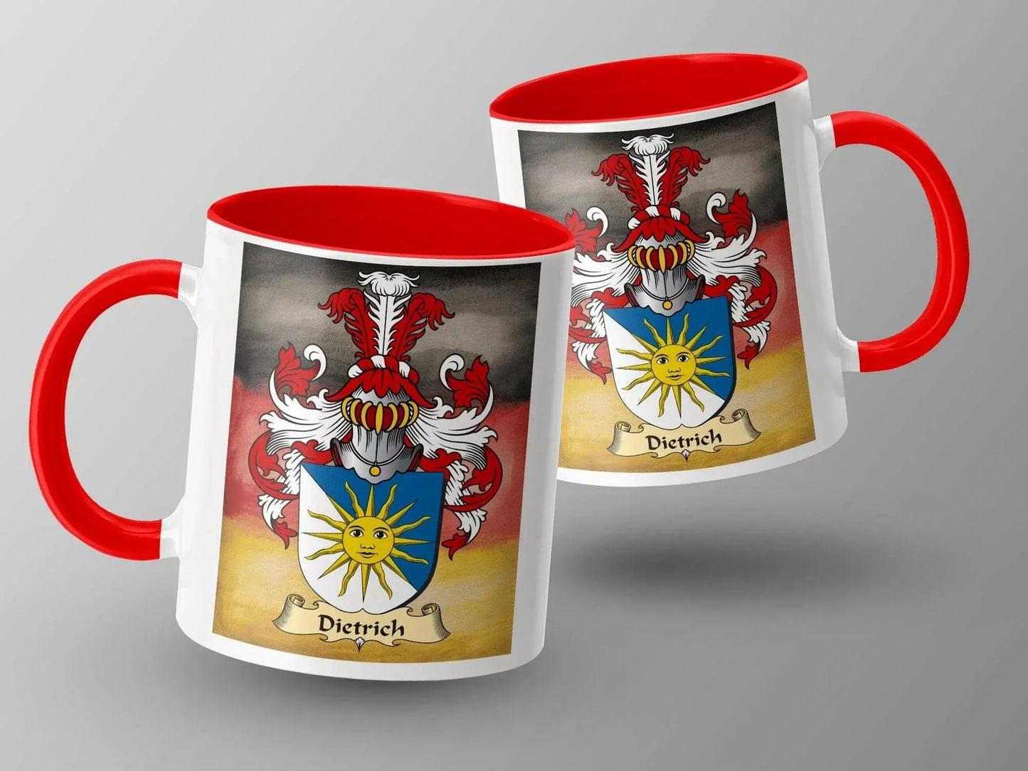 Personalized Family Crest Custom Coffee Mug product