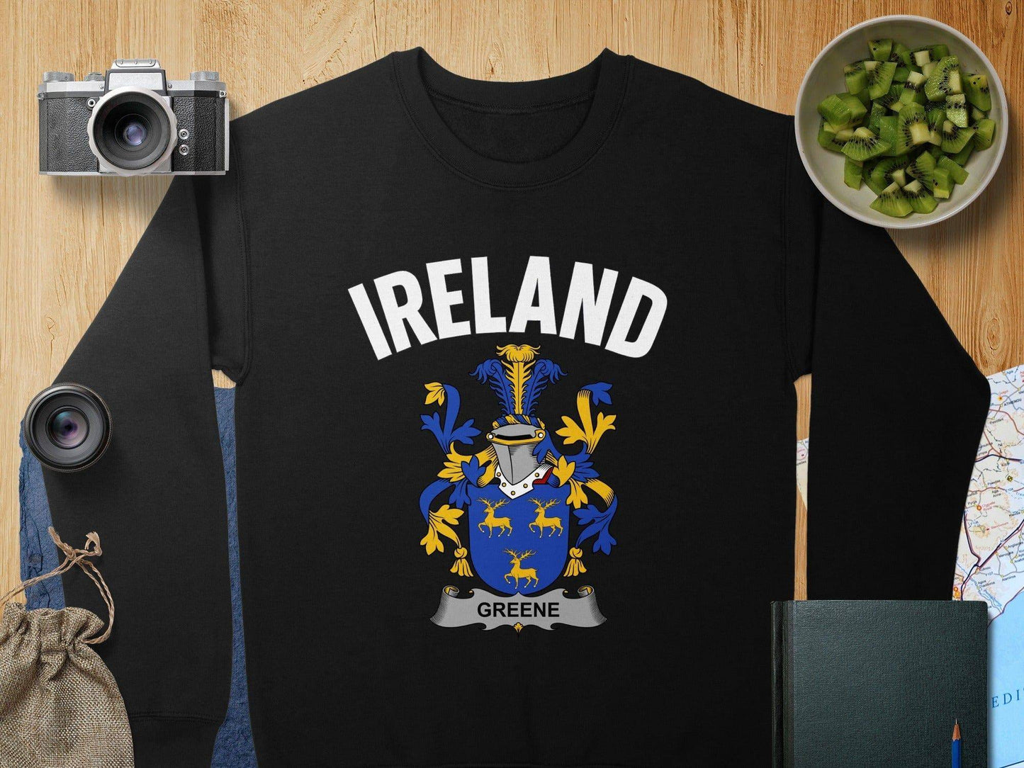 Ireland Family Crest Graphic Sweatshirt product