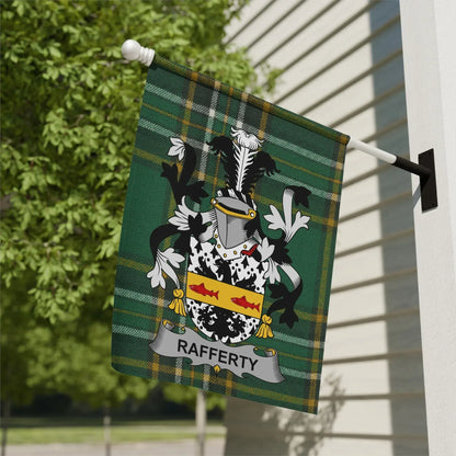 Rafferty Family Crest House Flag Decorative Product