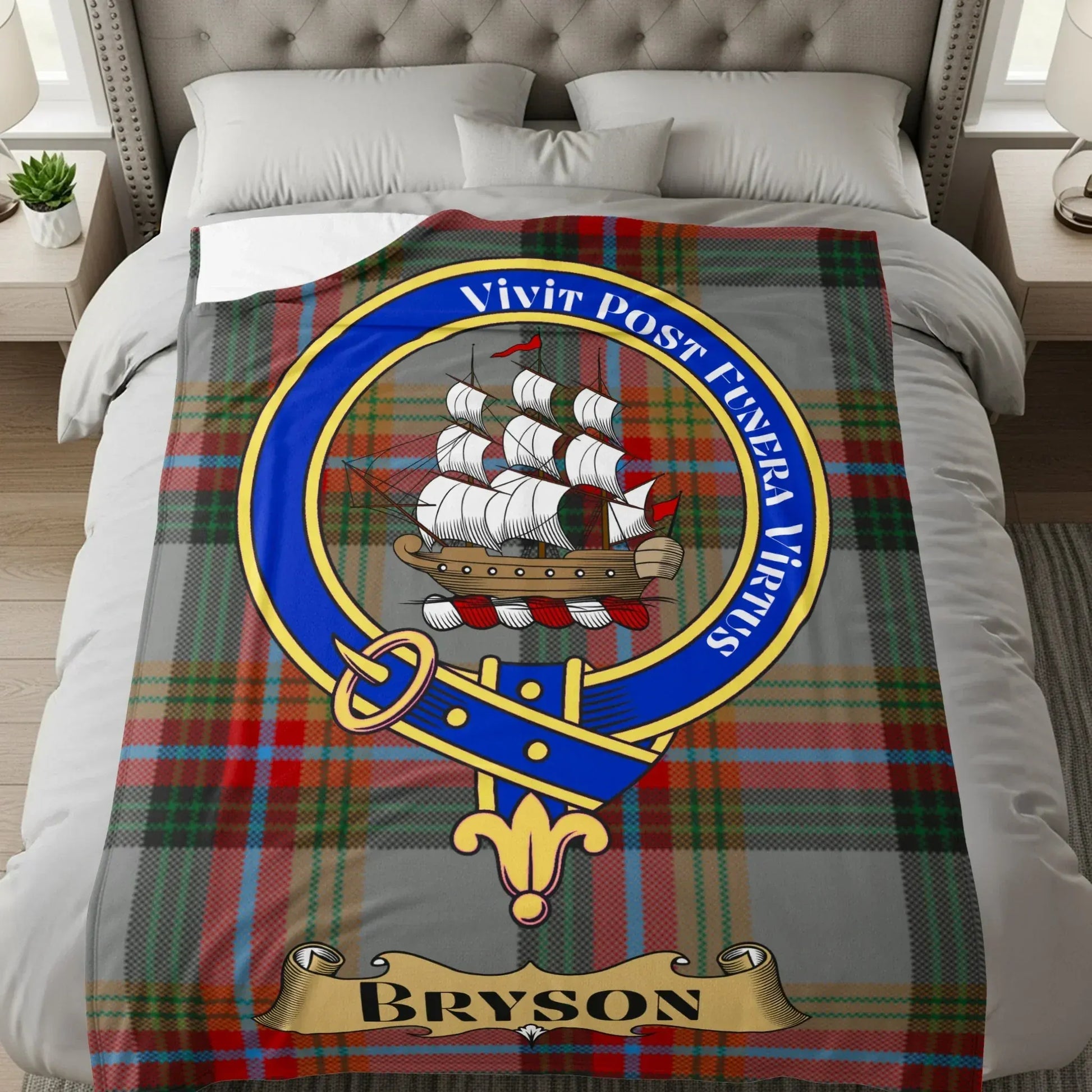 Personalized Bryson Family Blanket Product type