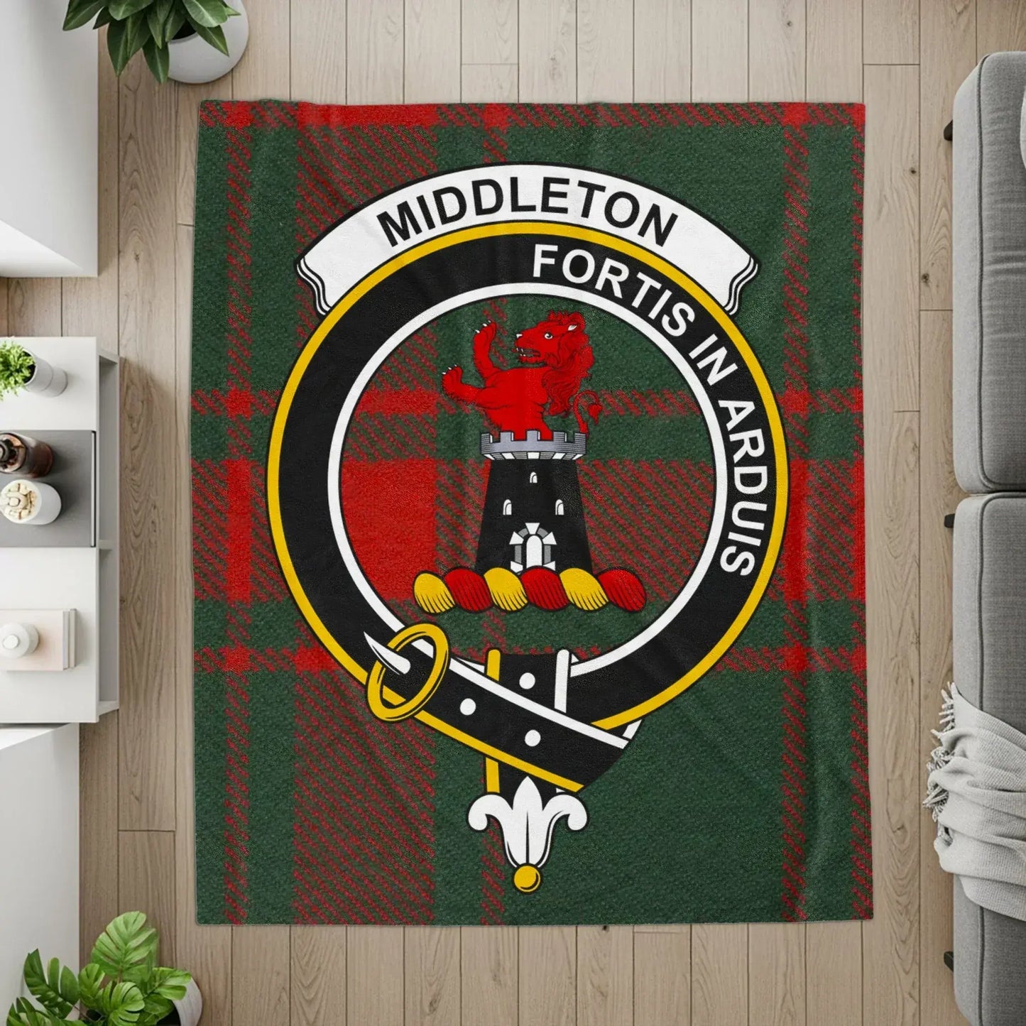 Middleton Fortis In Arduis Plaid Design product