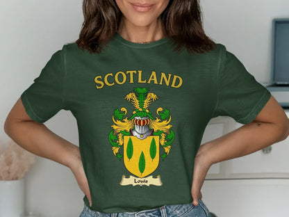 Scotland Coat of Arms Graphic Short Sleeve Shirt product