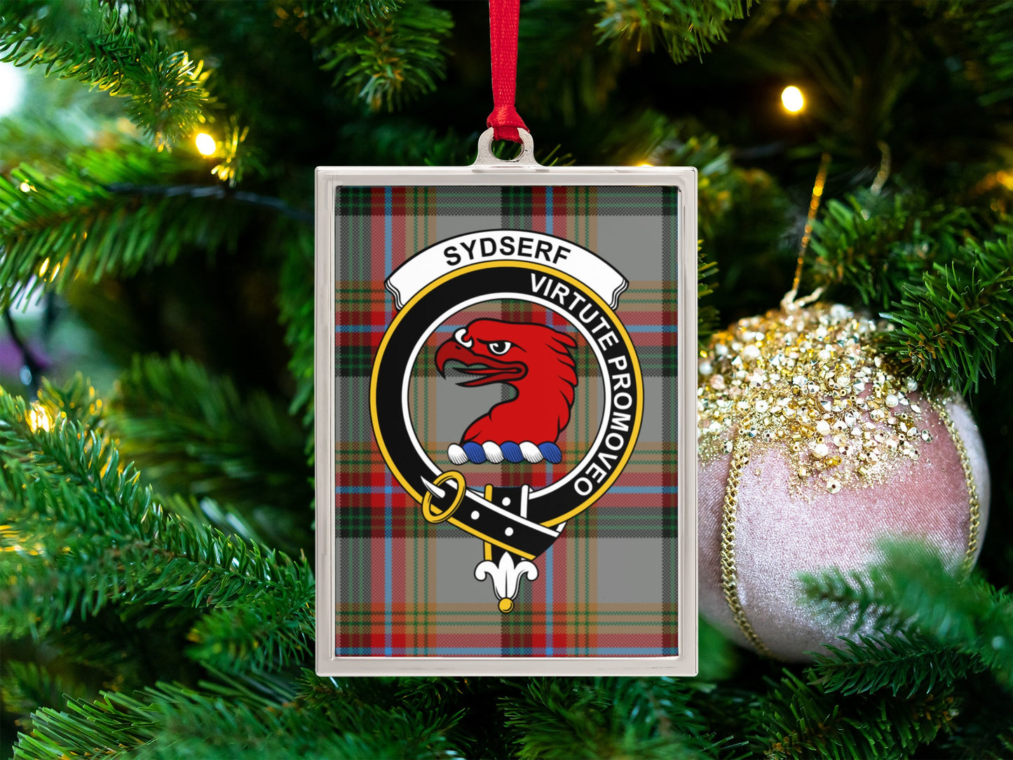 Scottish Clan Crest Christmas Tree Ornament product