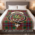 Maule In Est Clementia Forti Tartan Blanket