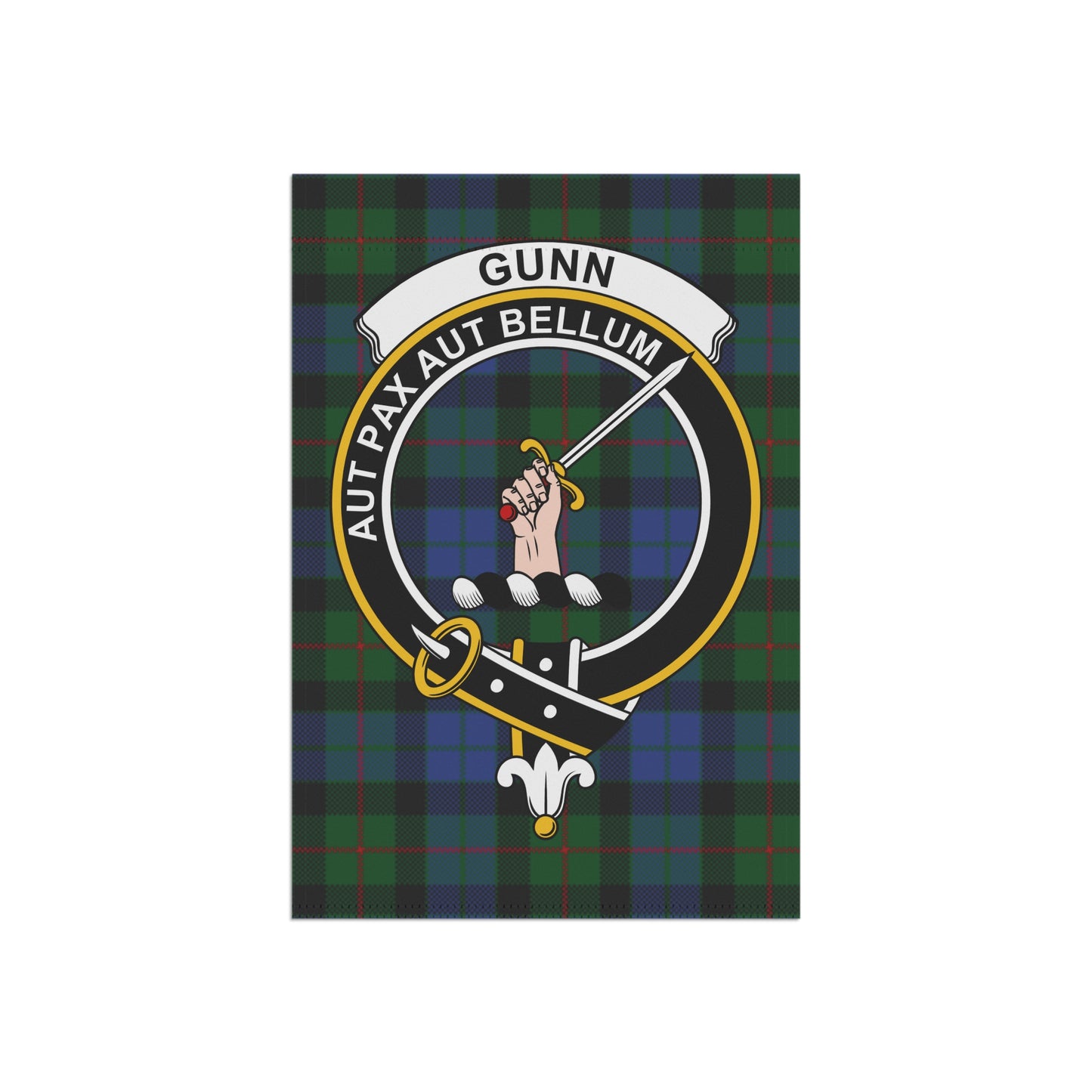 Gunn Clan Scottish Clan Scottish Tartan Crest Garden Flag