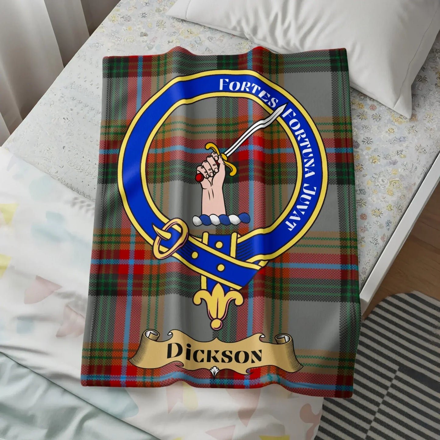 Fortes Fortuna Juvat Dickson Plaid Throw product