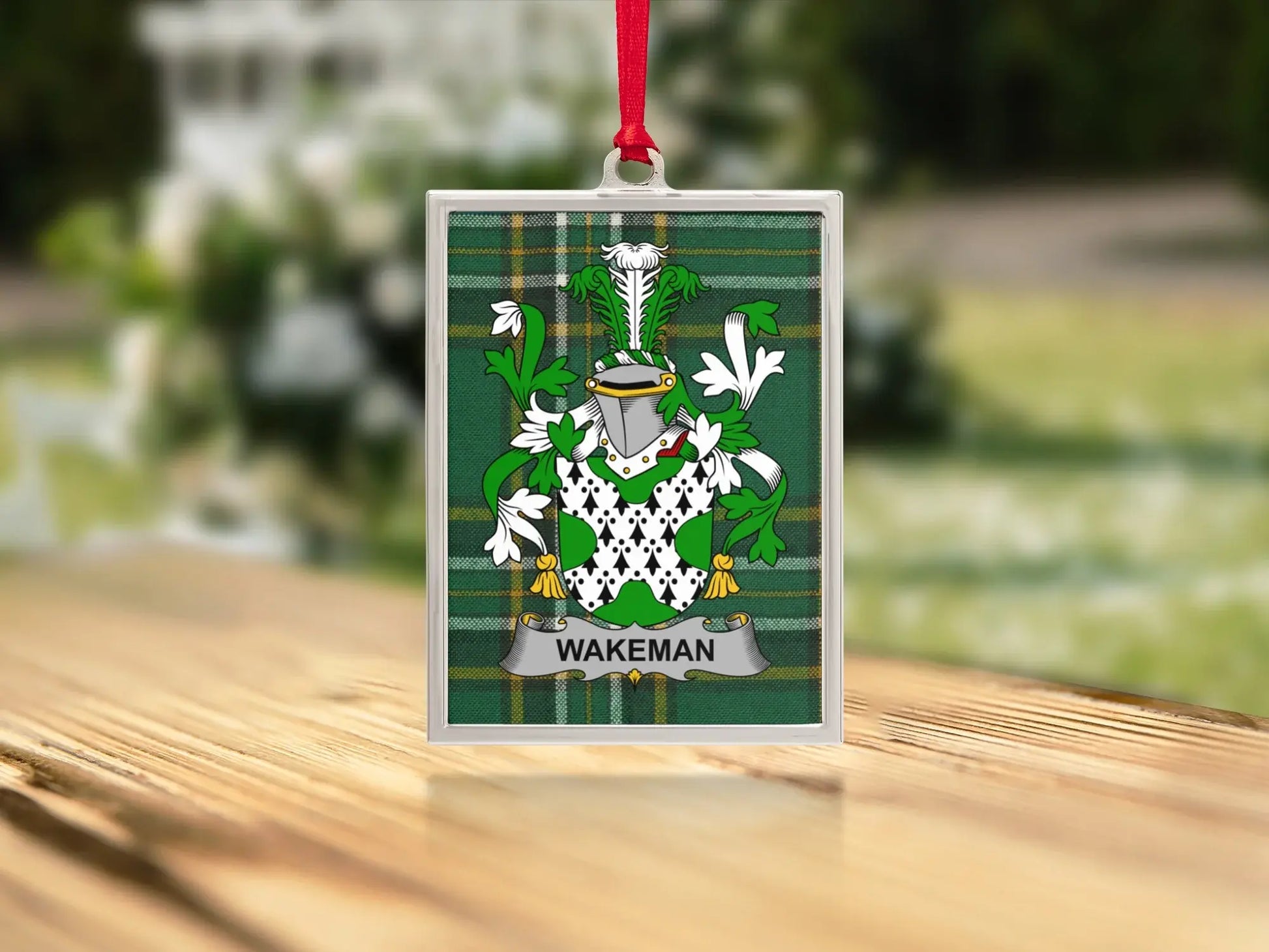 Wakeman Family Crest Decorative Hanging product