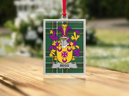 Family Crest Design Personalized Ornament product
