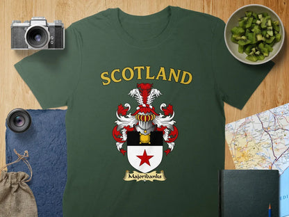 Scotland Majoribanks Crest Design Graphic T-Shirt product