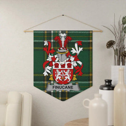 Finucane Family Crest Wall Hanging Banner product