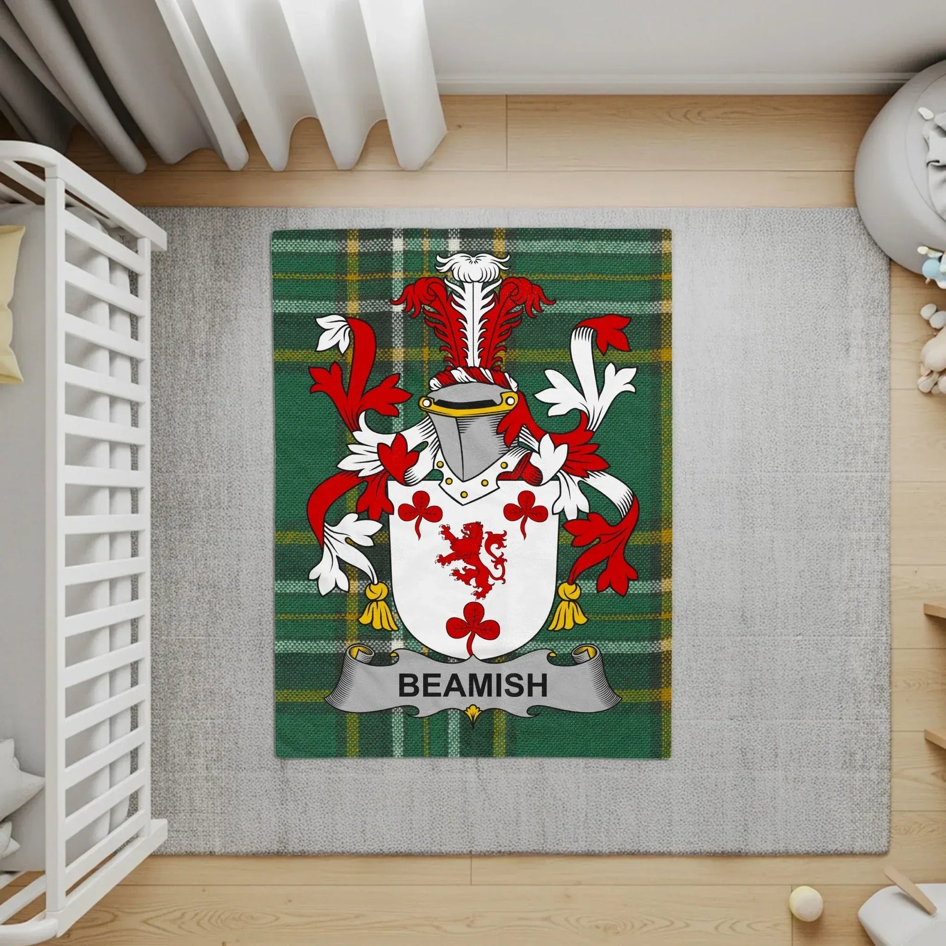 Beamish Family Crest Plaid Rug Home Decor product type