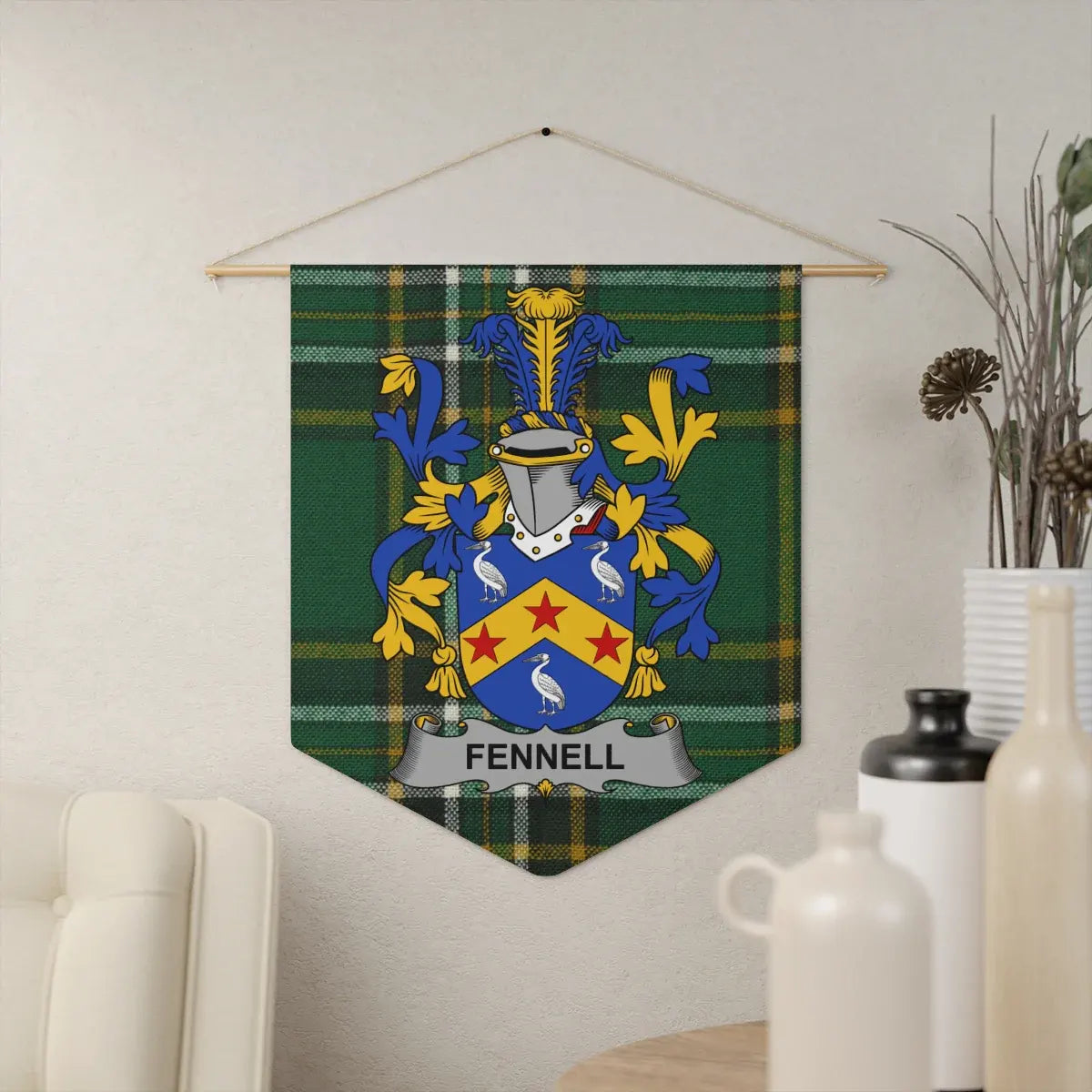 Fennell Family Crest Wall Hanging Decor Product