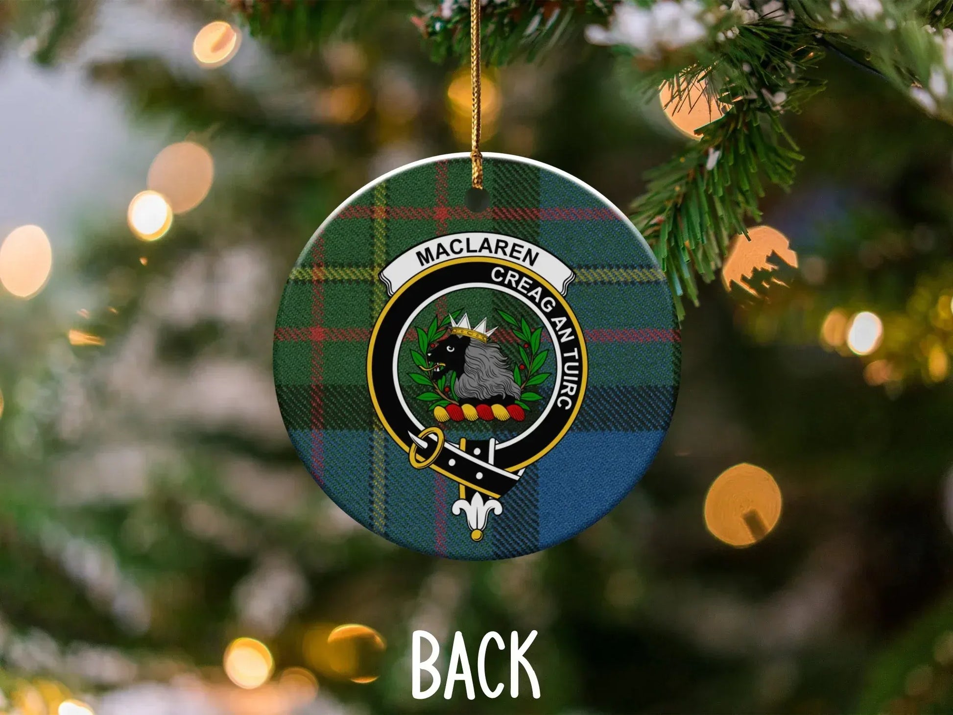 MacLaren Creag An Tuirc Circle Ornament product