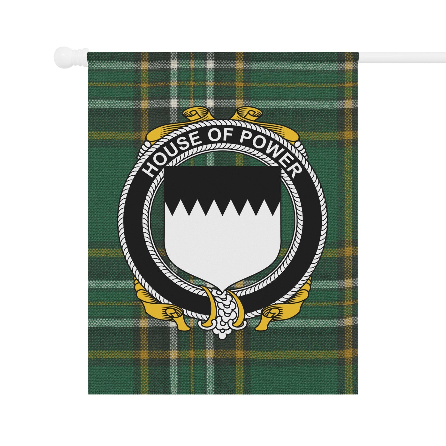 House of Power Crest Design Flag for Your Home Decor