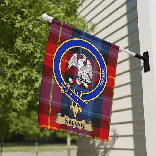 Shank Spiro Eagle Plaid Decorative Flag product type