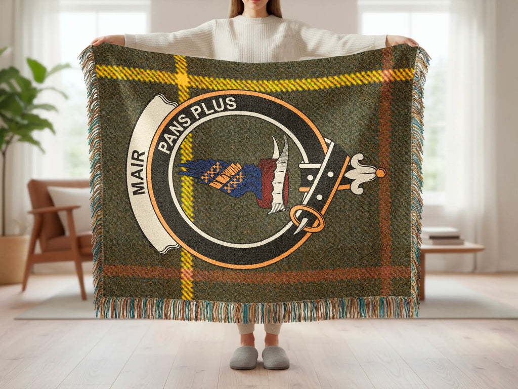 MAIR PANS PLUS Tartan Plaid Throw Blanket for Home Decor