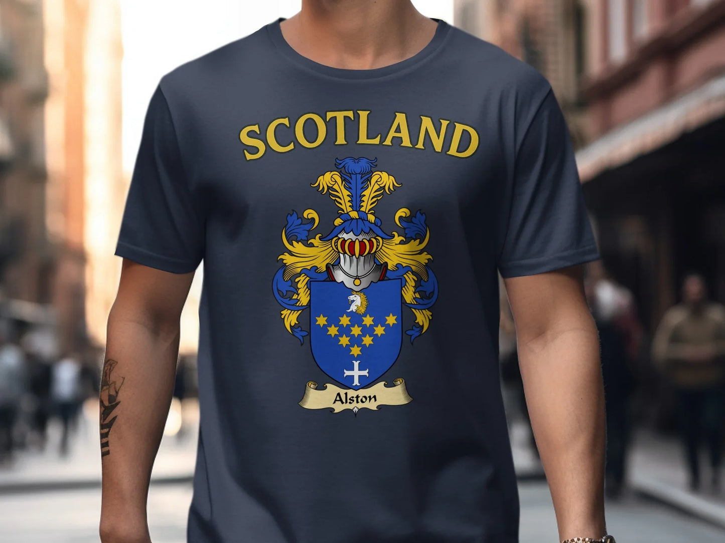 Scotland Alston Crest Emblem Printed T-Shirt product