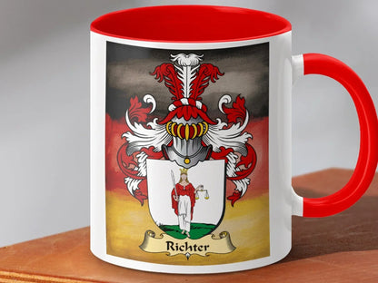 Unique Richter Family Emblem Mug Perfect Gift product