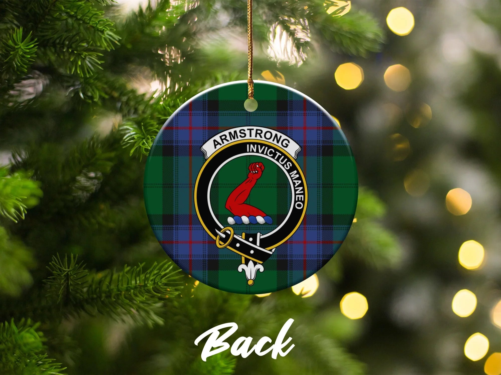 Armstrong Invictus Maneo Christmas Ornament product