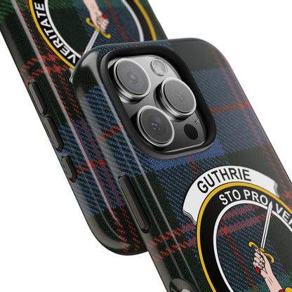 Guthrie Clan Scottish Tartan Cell Phone Case