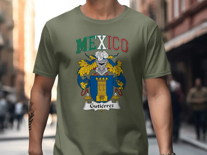 Mexico Gutierrez Coat of Arms Graphic Tee product