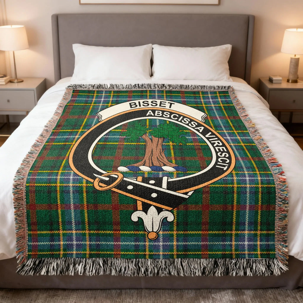 Bisset Abscissa Virescit Plaid Blanket for Home Decor
