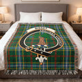 Bisset Abscissa Virescit Plaid Blanket for Home Decor