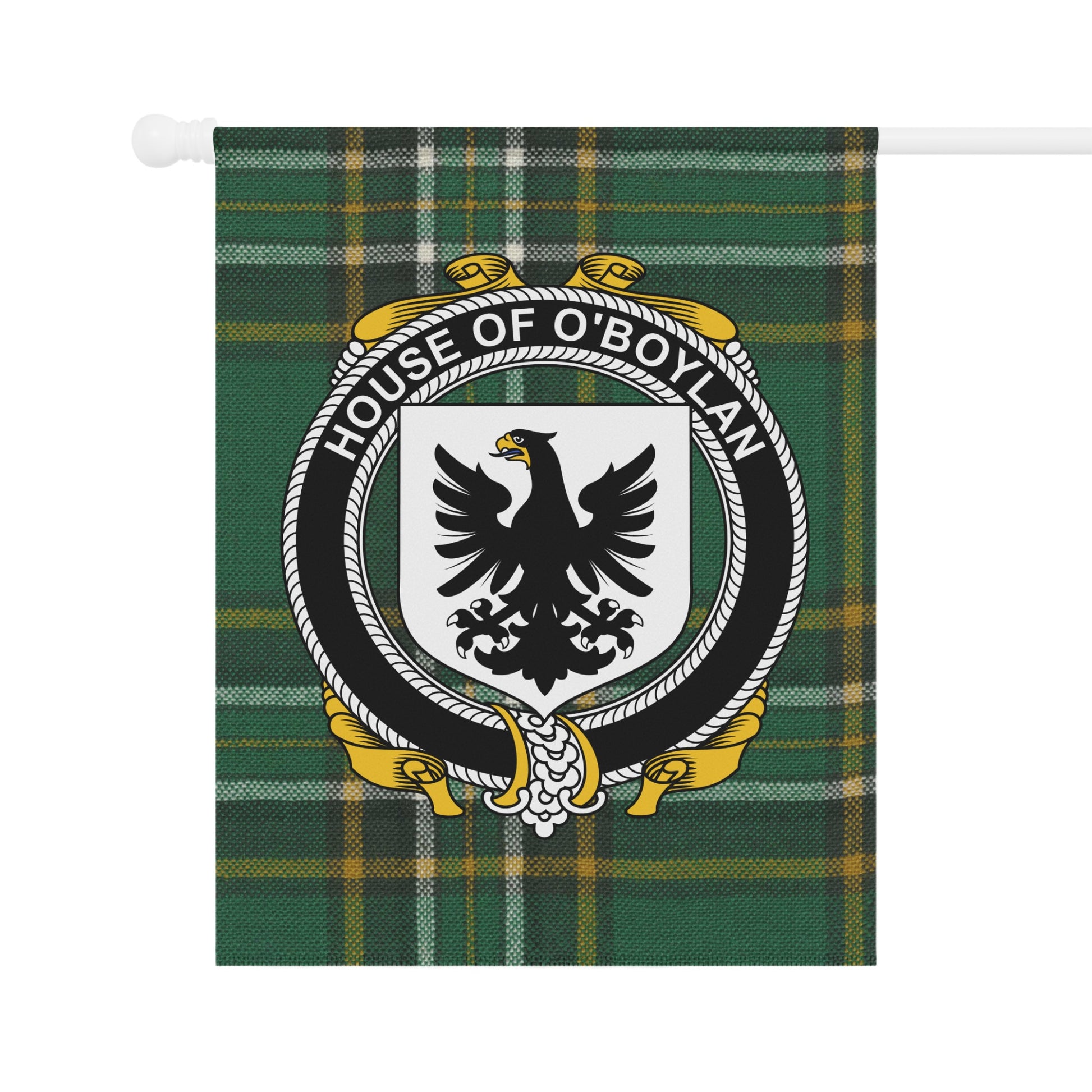 House of O'Boylan Tartan Crest Flag product
