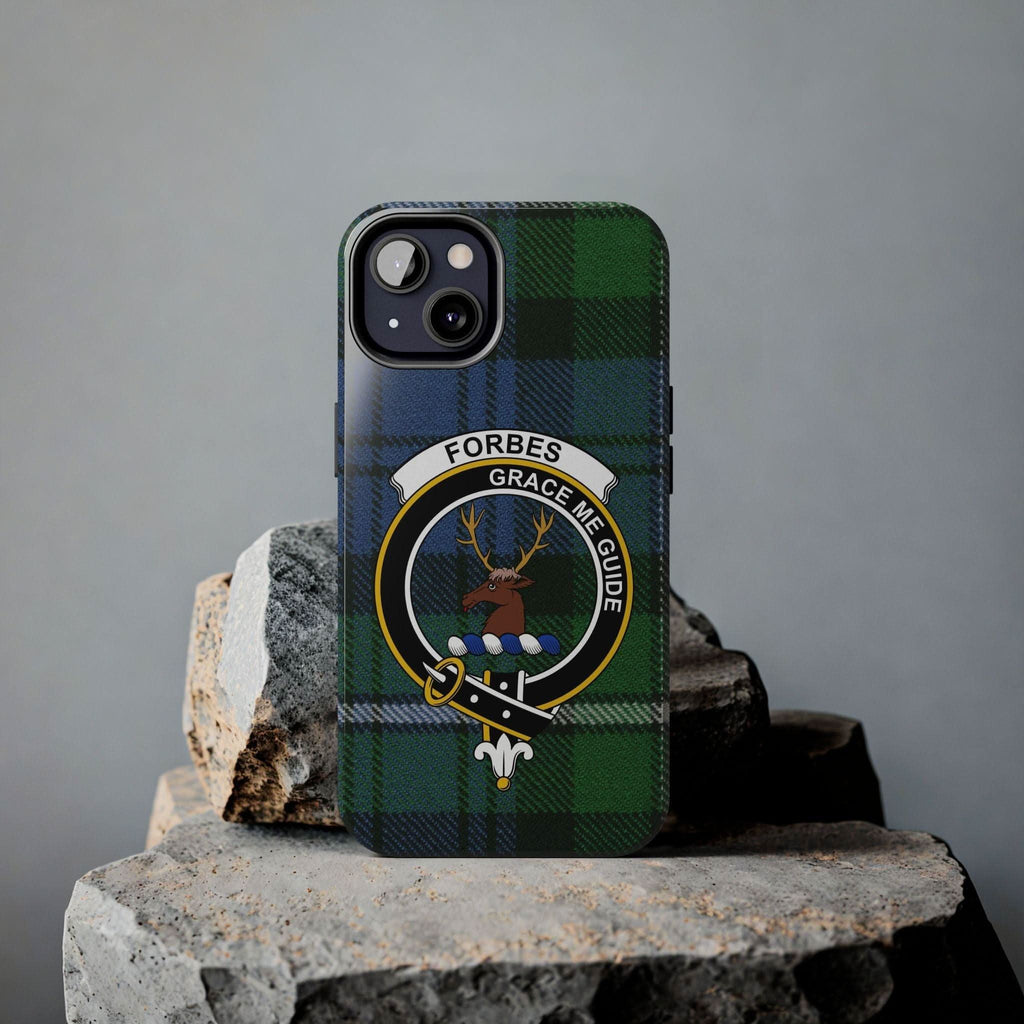 Forbes Clan Scottish Tartan Cell Phone Case - Celtic Ancestry Gifts