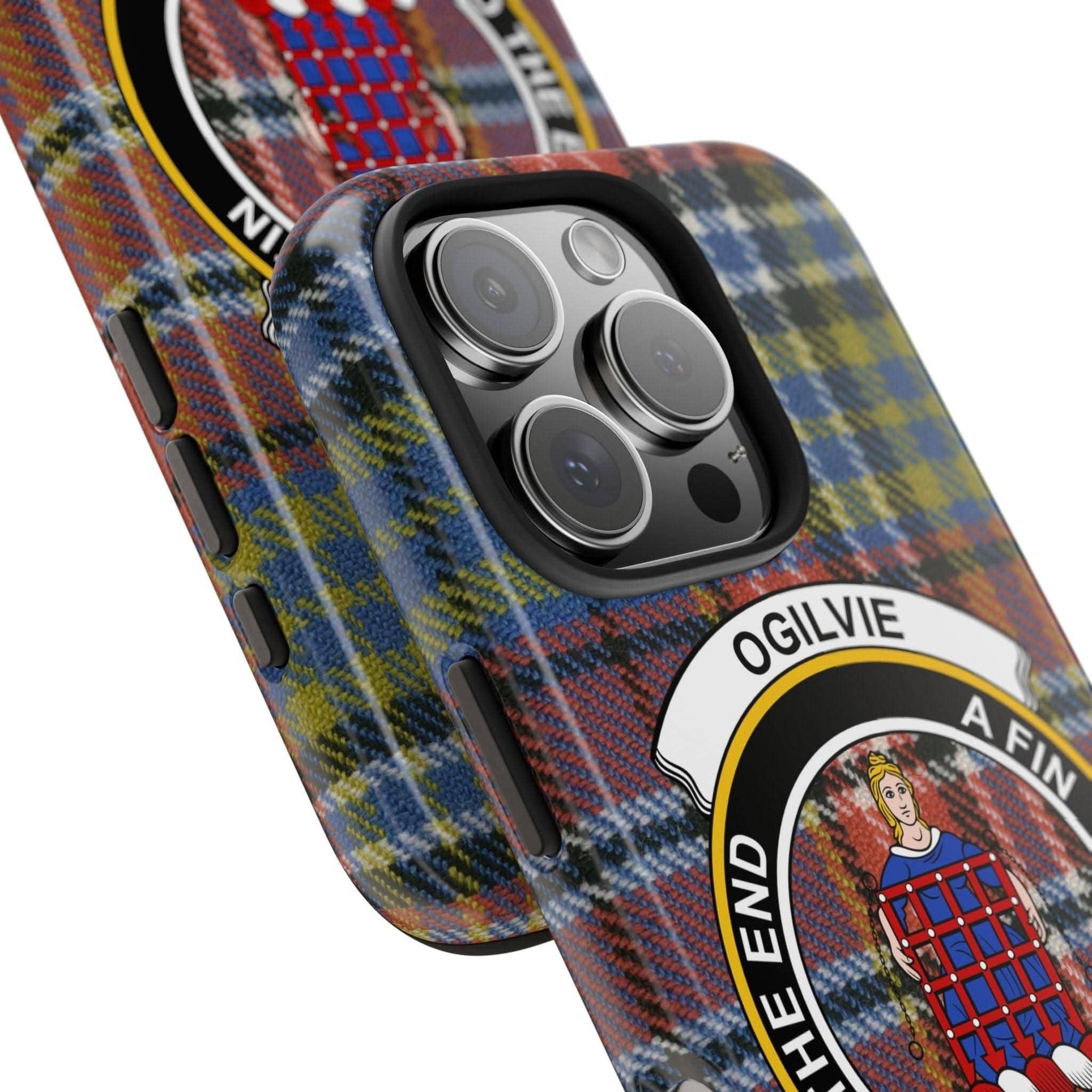 Ogilvie Clan Scottish Tartan Cell Phone Case - Celtic Ancestry Gifts