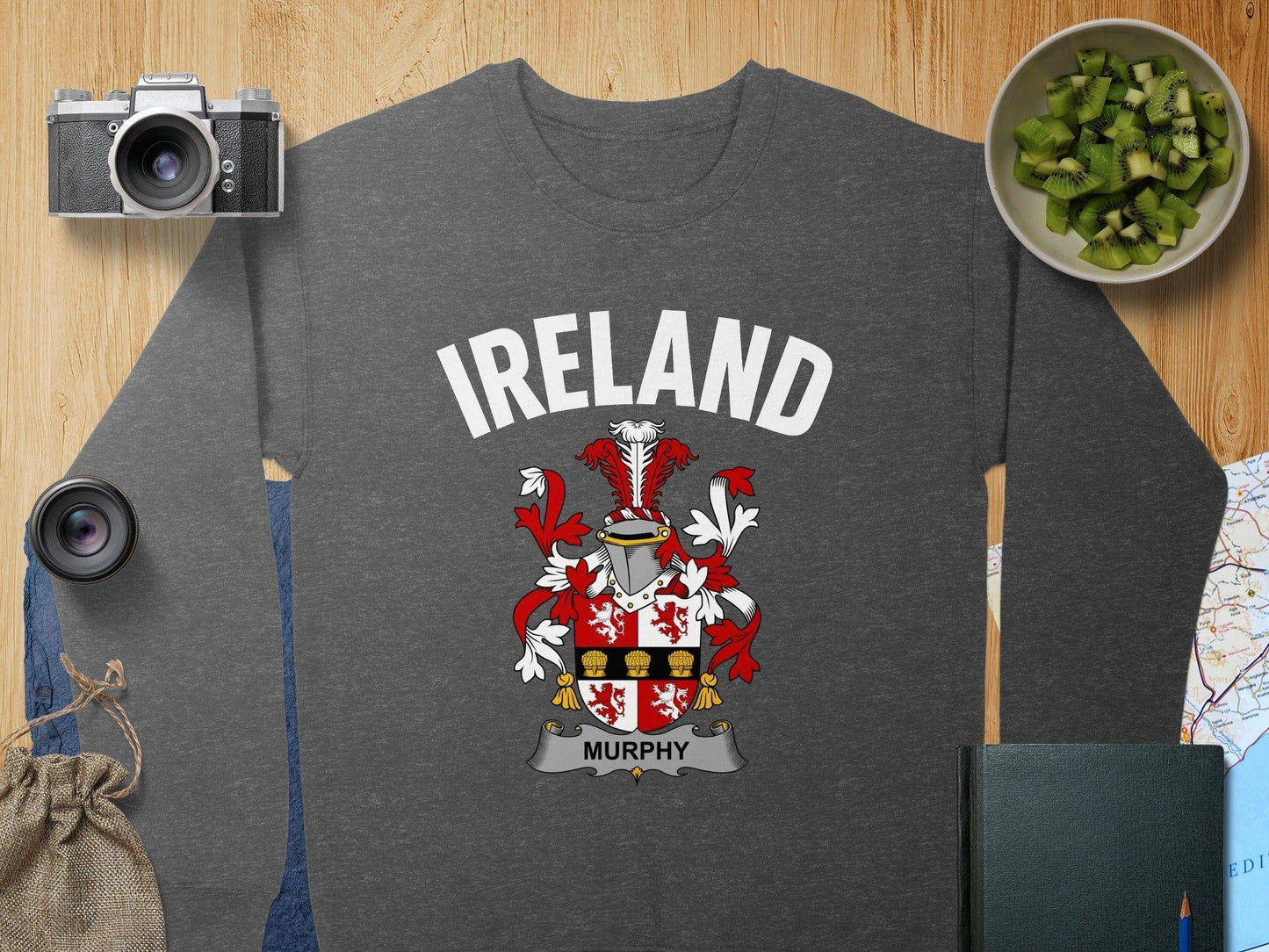 Ireland Murphy Family Crest Long Sleeve Shirt product