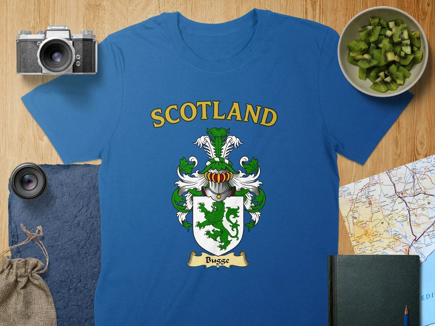 Scotland Busse Family Crest T-shirt product