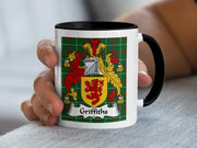 Griffiths Welsh Family Crest Mug | Welsh Heritage Gift