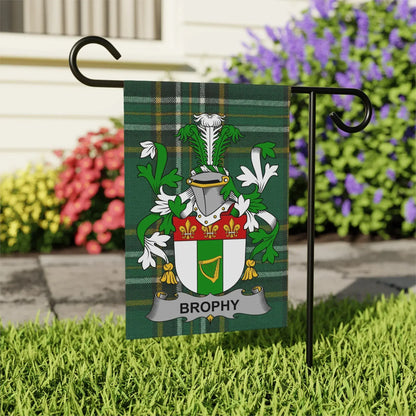 Brophy Family Crest Garden Flag outdoor product