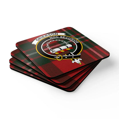 Grierson Hoc Securior Plaid Design Coaster product