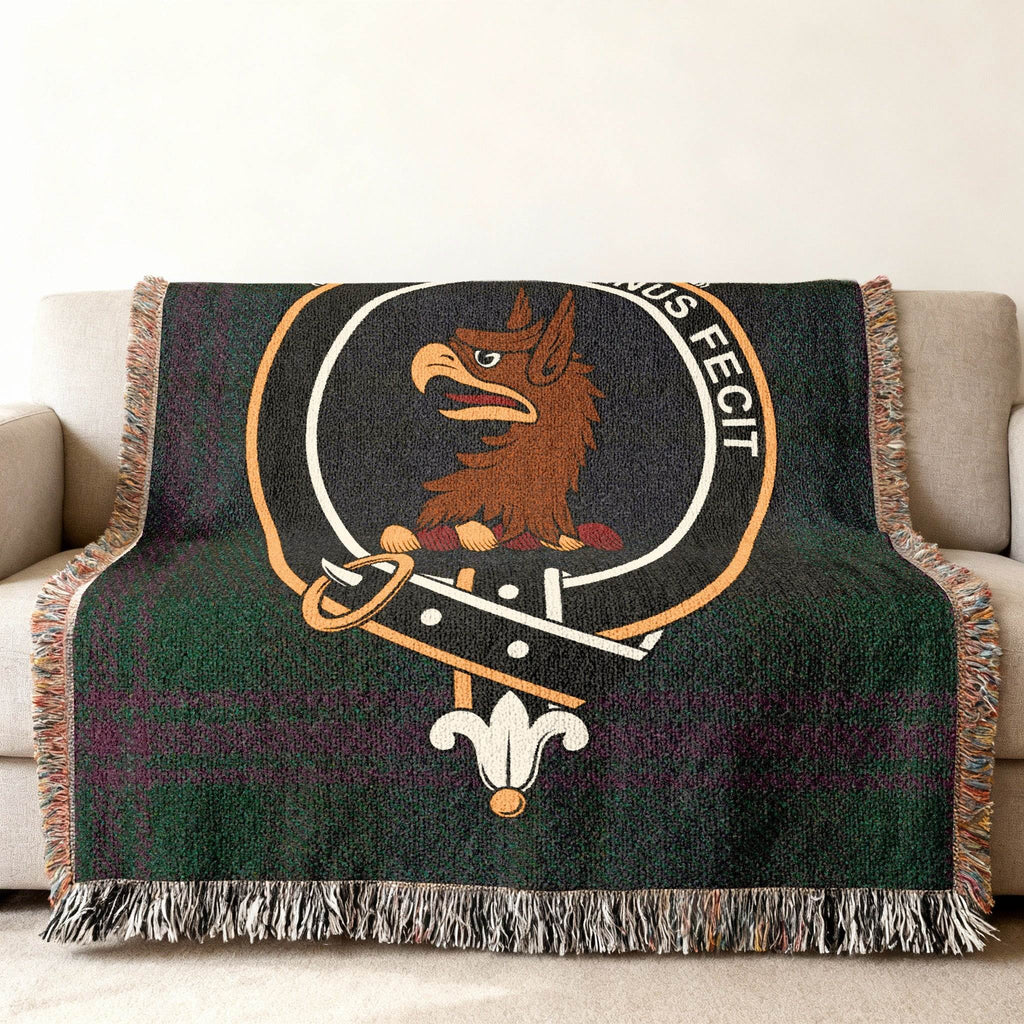 Highland Crest Blanket with Griffon Design