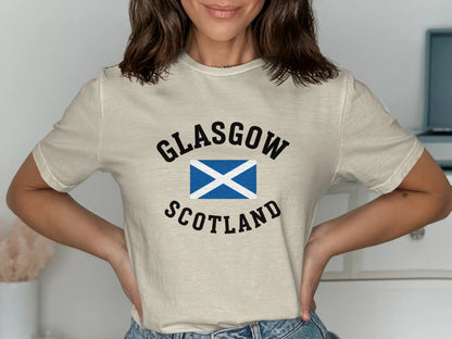 Glasgow Scotland Graphic Tee Shirt Product