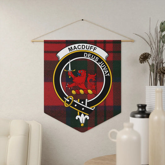 Macduff Deus Juvat Tartan Crest Wall Hanging product