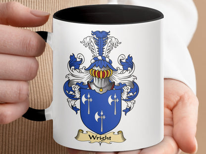 Wright Scottish Coat of Arms Mug - Living Stone Gifts