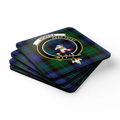 Sempill Keep Tryst Plaid Design Coasters product