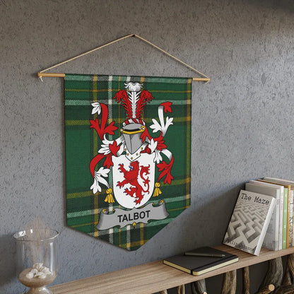 Talbot Family Crest Heraldic Wall Hanging product type