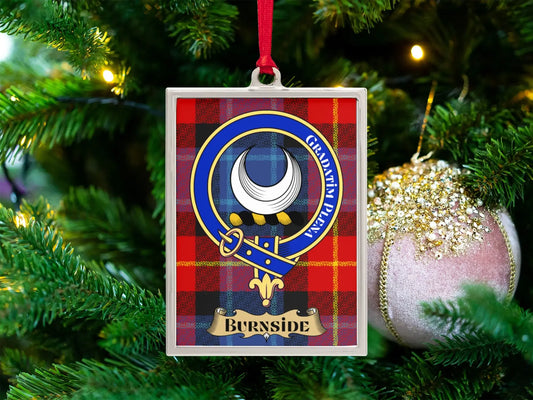 Clan Badge Tartan Tree Ornament product